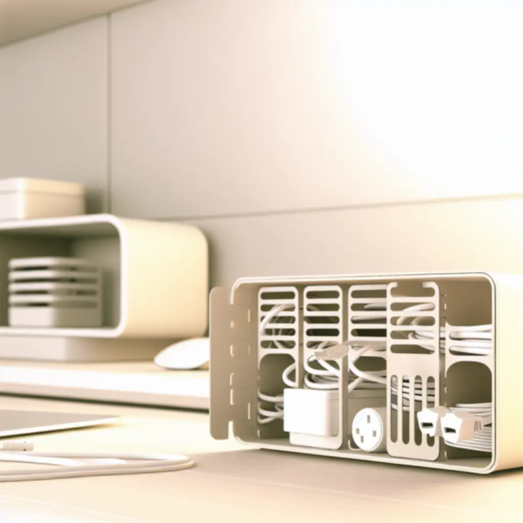 Pojemnik na kable Nest z przykrywką