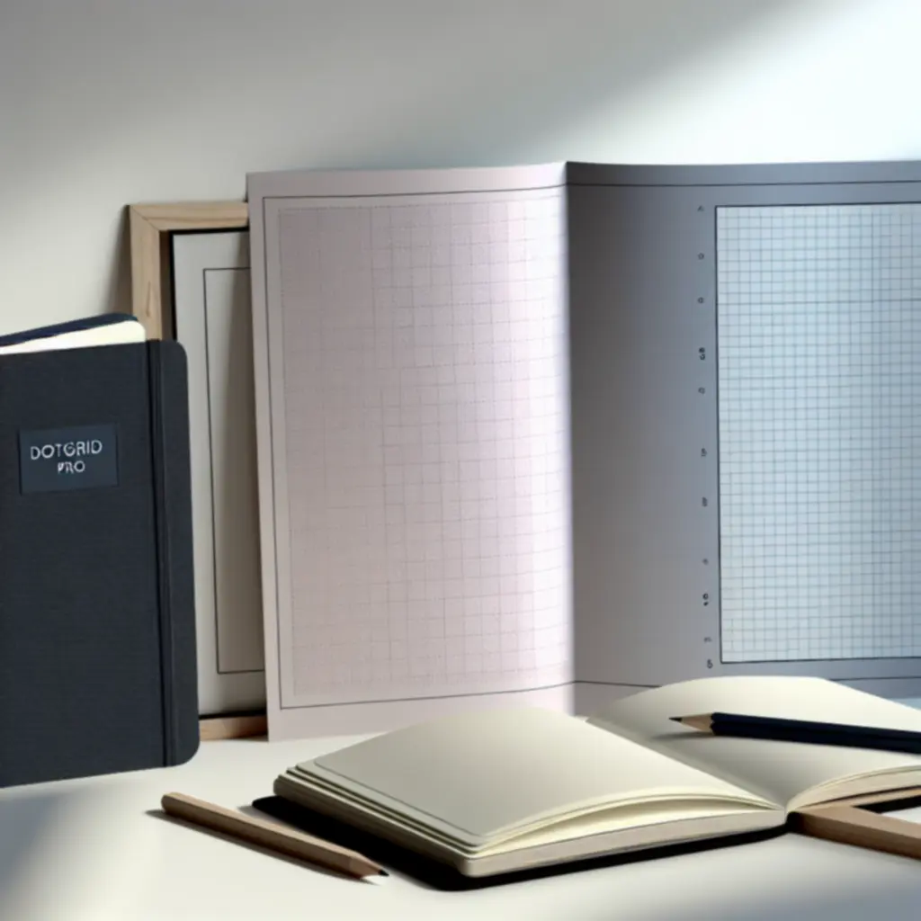 Notes w kropki DotGrid Pro z elastyczną okładką