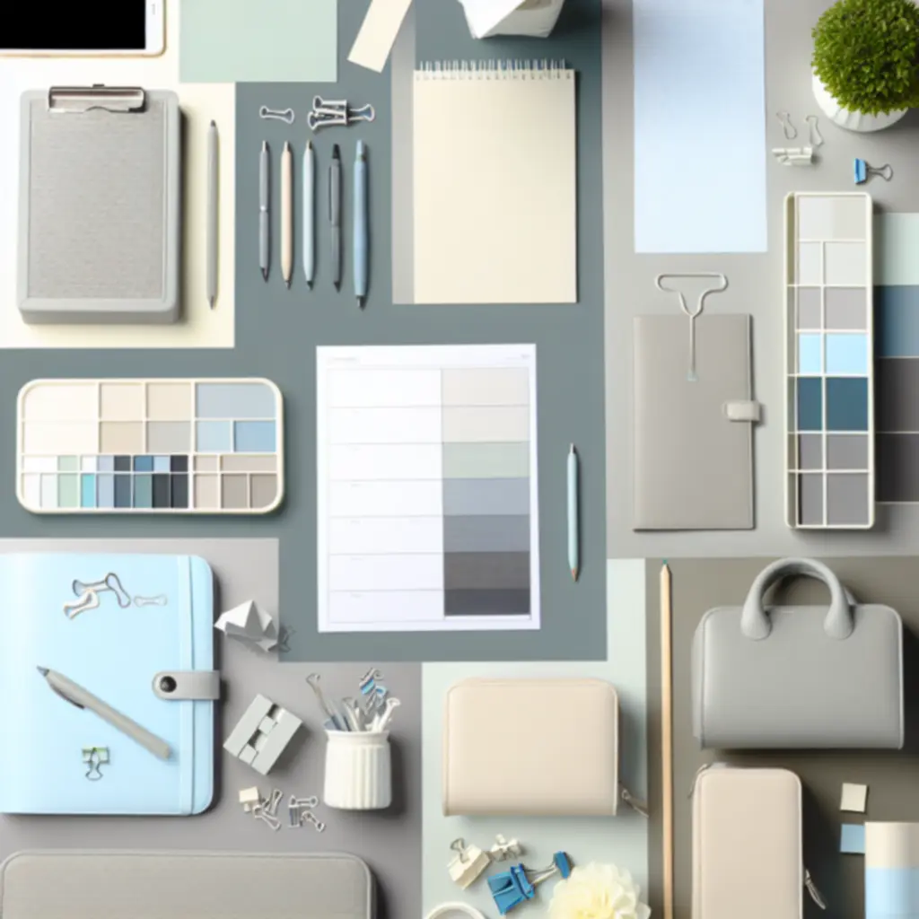 Stylowo zorganizowane miejsce pracy